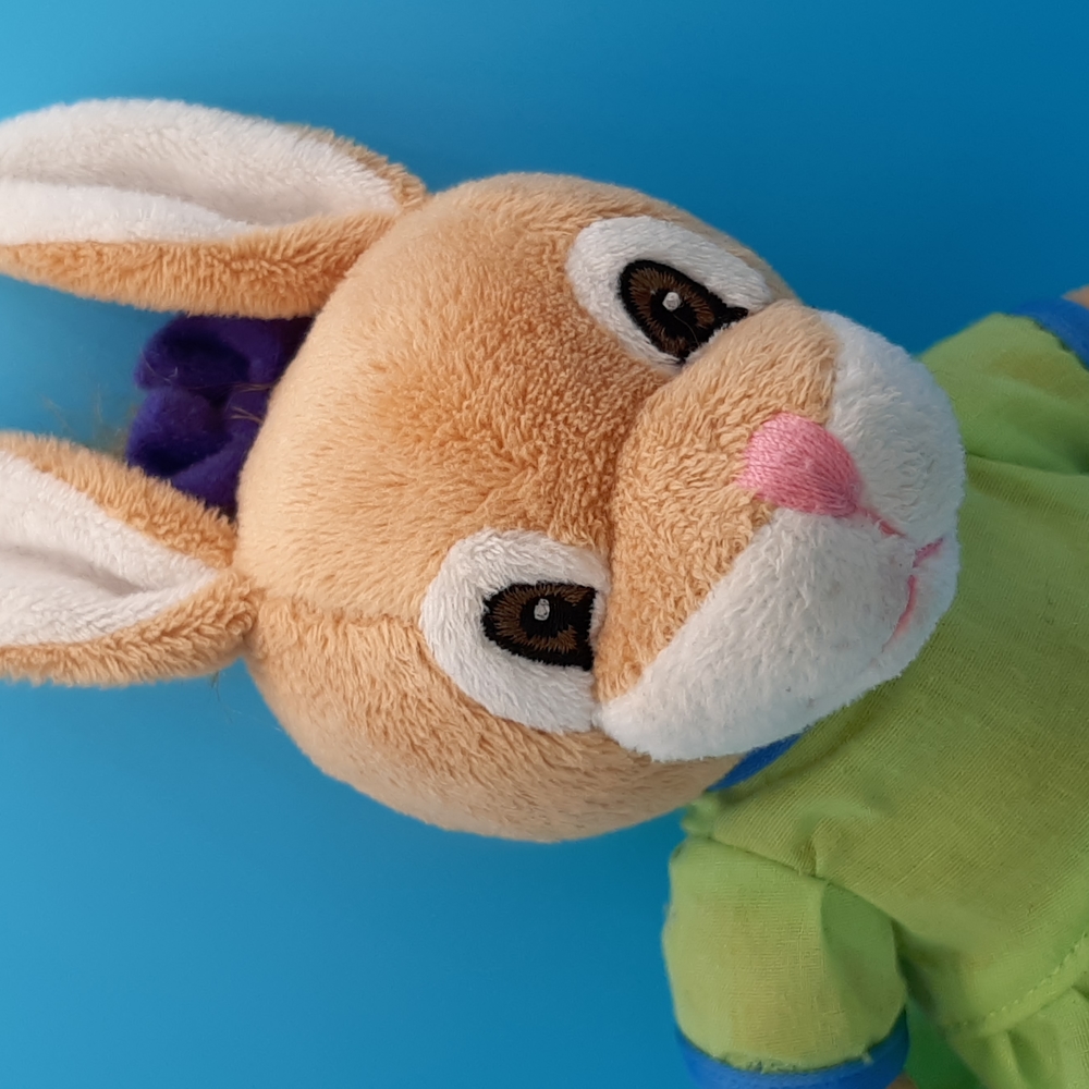 Highlights Magazine Easter Stuffed Bunny Rabbit - Picture 2 of 7